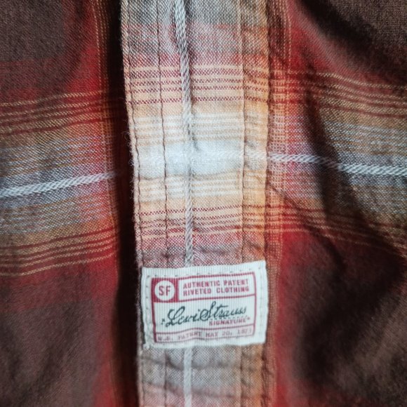 Levi's Men's shirt button down XL, short sleeve, casual - Picture 2 of 4